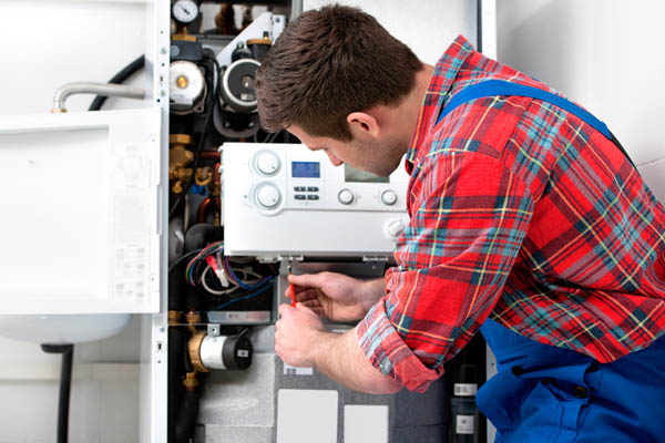 image of a boiler replacement