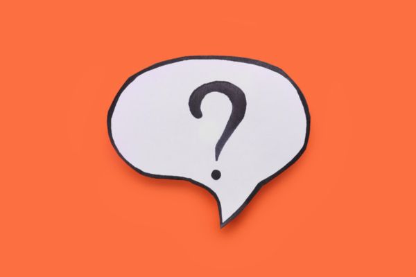 question mark on a speech bubble depicting Improve Indoor Air Quality FAQs