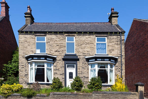 image of a historic home without air conditioning