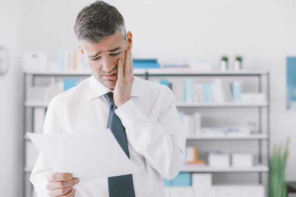 image at businessman shocked at heating costs