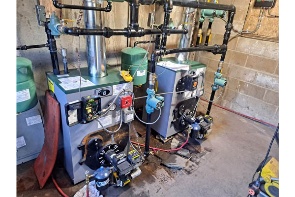 peerless boiler replacement in valley stream church