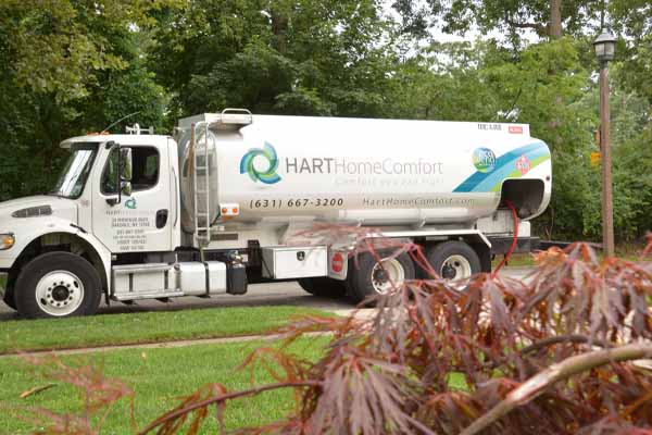 image of a heating oil delivery by Hart Home Comfort