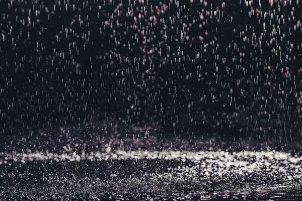 image of rain depicting rain getting into heating oil tank