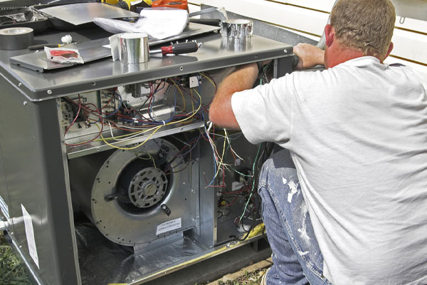 image of an air conditioner repair and hvac contractor