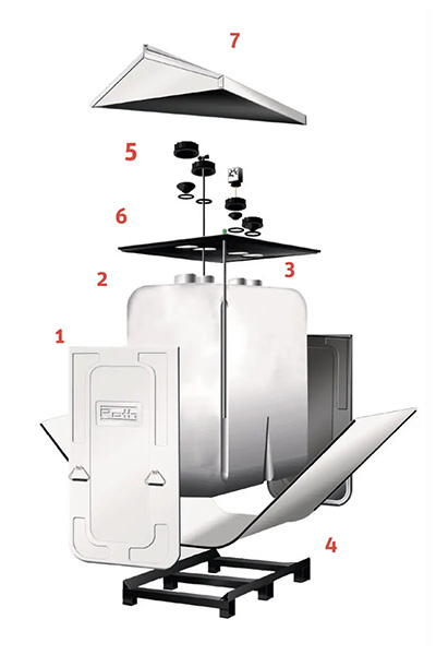 Roth Oil Tank Components