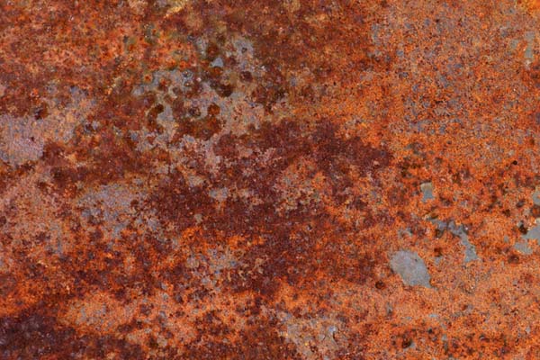 image of rust inside a furnace