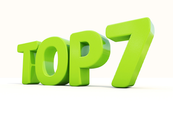 words top 7 depicting top 7 hvac accessories