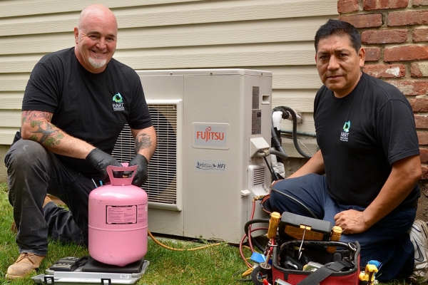 Hart Home Comfort ductless mini-split service