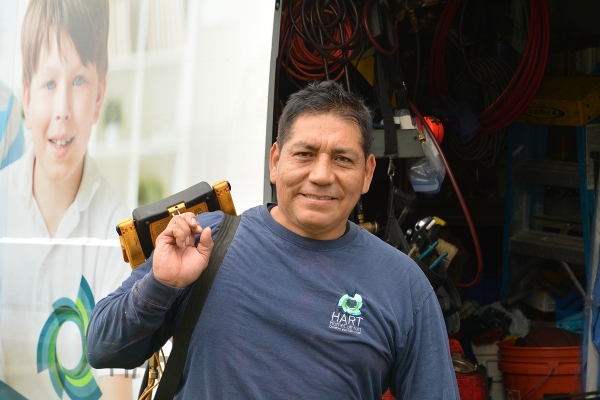 Hart Home Comfort HVAC technician