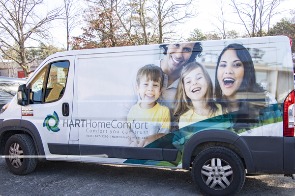 roth oil storage tank installation by hart home comfort