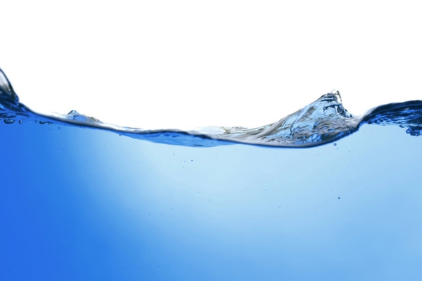 image of a water wave depicting boiler water quality