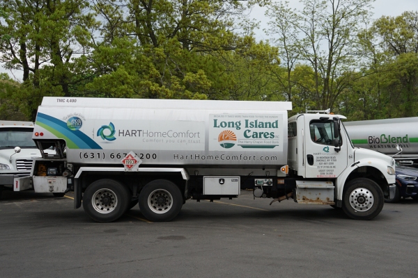 Hart Home Comfort heating oil truck