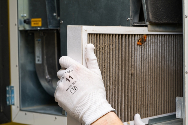 dirty HVAC filter