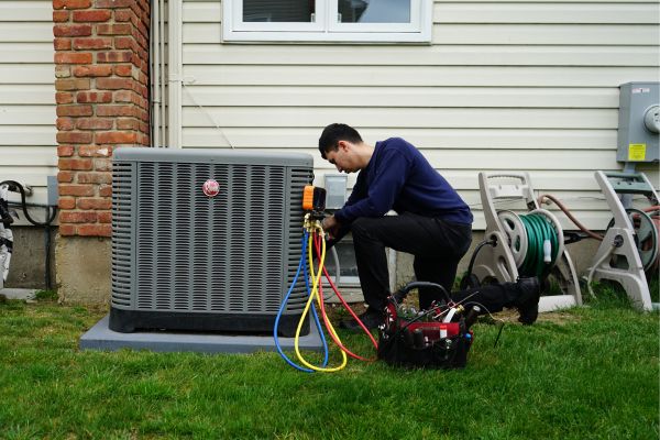 AC technician from Hart Home Comfort