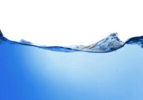 image of a water wave depicting boiler water quality